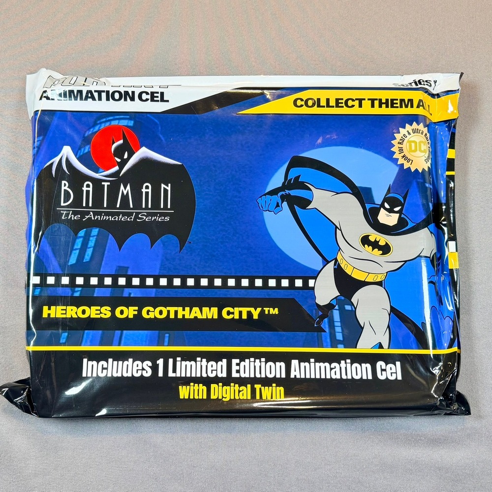 Batman Animated Series Heroes of Gotham City‎ Series 1 Pop Art Animation Cel New